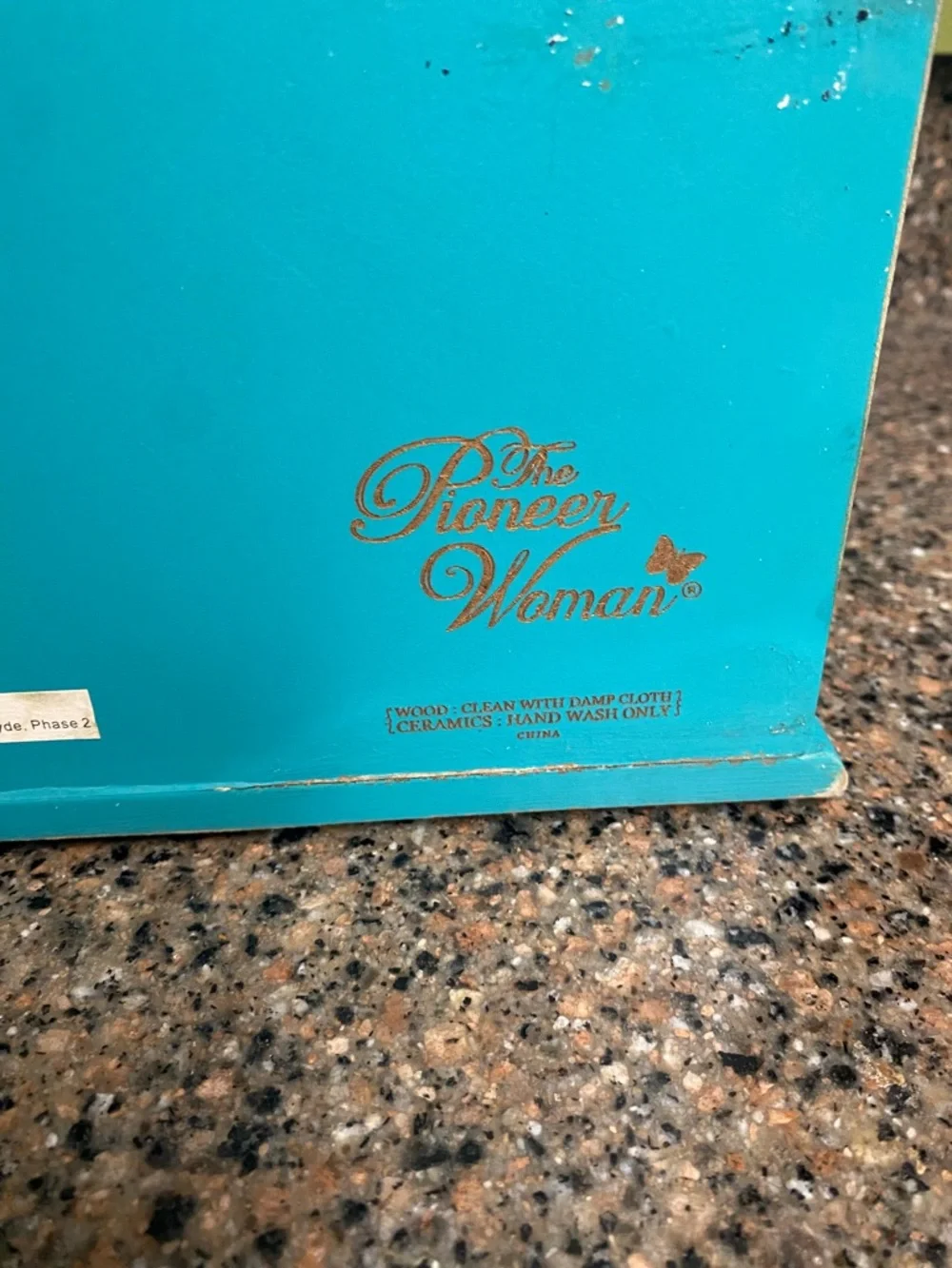 The Pioneer Woman Vintage Floral 6-Drawer Spice & Tea Box- Retired - Picture 6 of 10